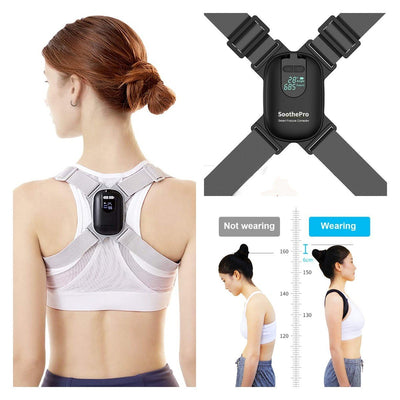 Smart Posture Corrector With Vibration Reminder-Be the Best Version of Yourself - Soothe Pro